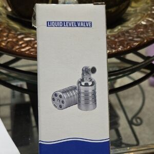 Liquid Level Valve - Stainless Silver Finish
